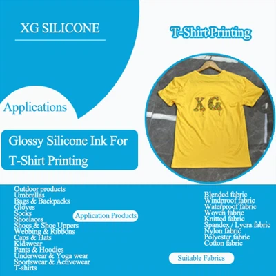 Dúch Snasta Silicone Do Phriontáil Léine T-
